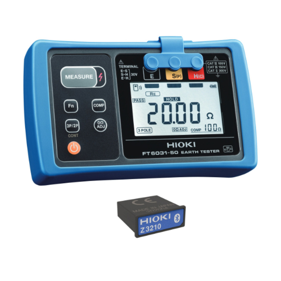 Hioki FT6031-50 kit Wireless Earth Tester Kit (FT6031-50 w/ 1 x Z3210)