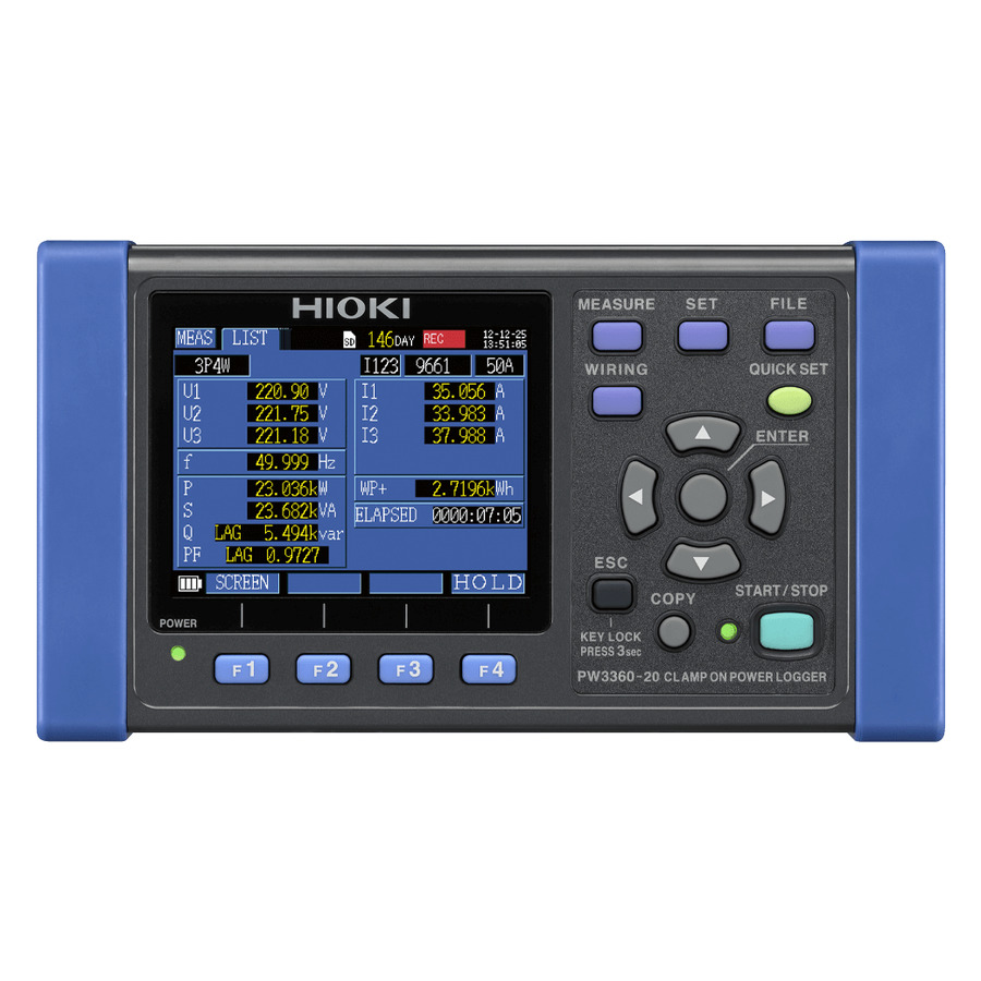 Hioki PW3360-20 Power Demand Analyzer (No Harmonics Function)