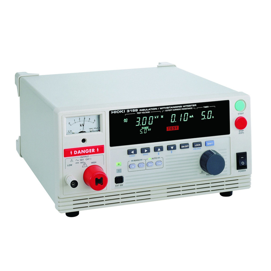 Hioki 3159-02 Insulation/ Withstanding Tester (220VAC)