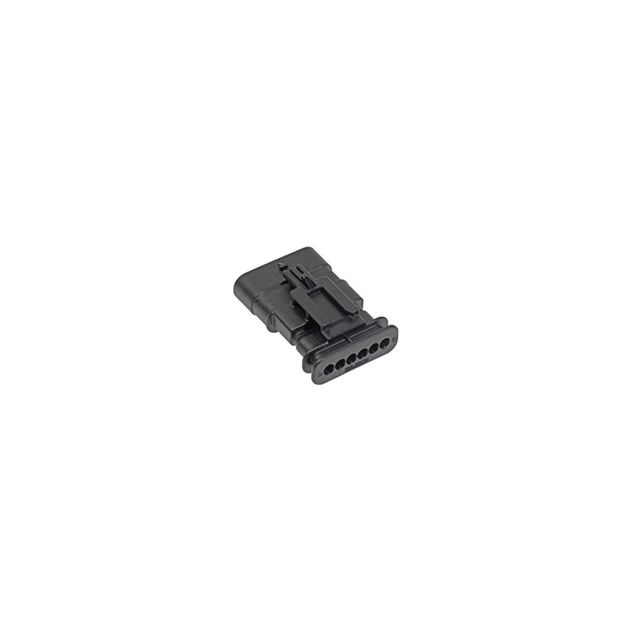 Molex 34899-6060 Automotive Connectors, MXp120 1.2mm, Sld Bld 1X6 11Cs Blk Keya/06