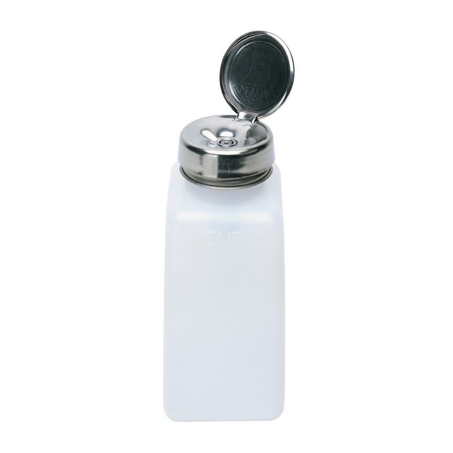 TestEquity: Menda 35312 Natural Square HDPE Bottle, w/One-Touch