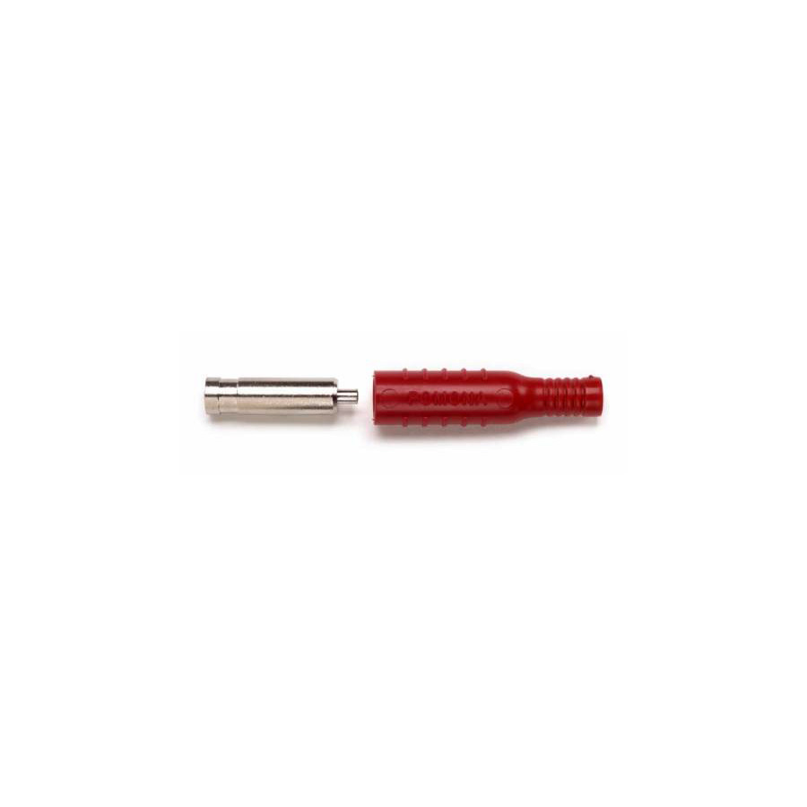 TestEquity: Pomona 5168-2 Banana Jack w/Flexible Boot, 15 A, 14-16