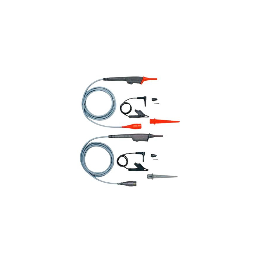 Pomona 72941 Kit,Scope Probes,X10 Insul,500Mhz,(Red & Gray)