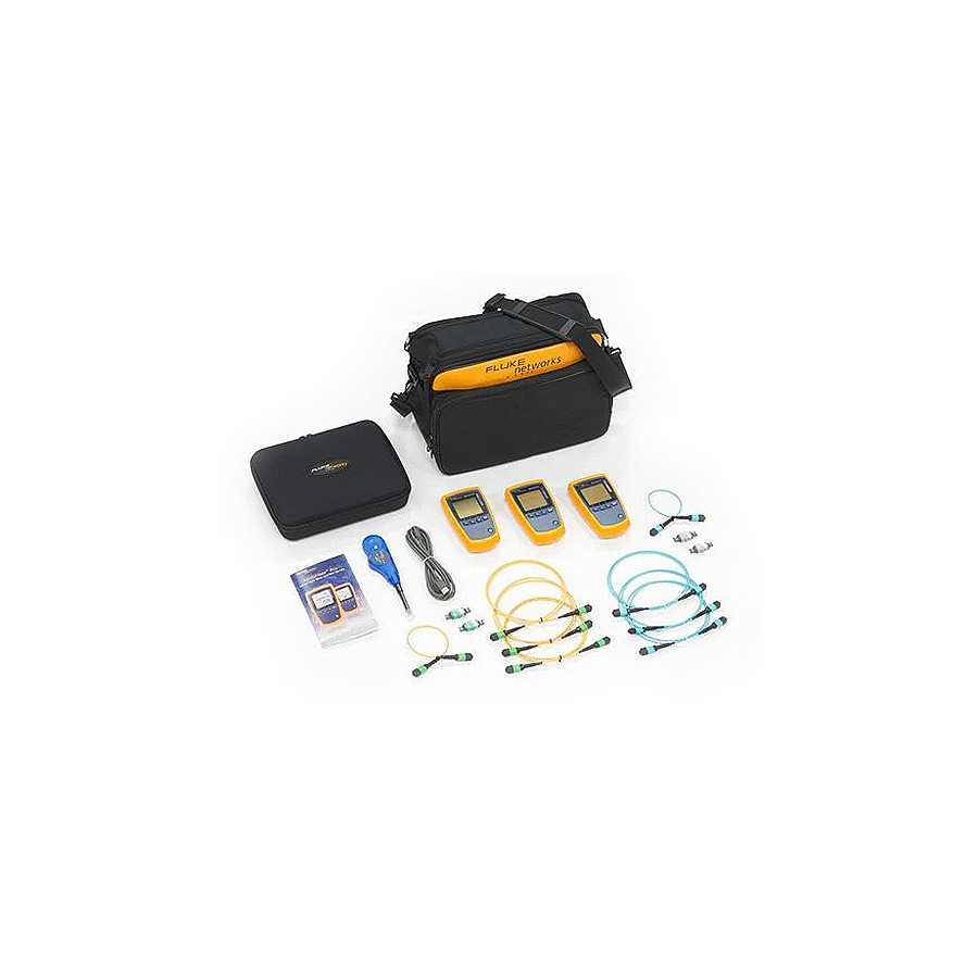 Fluke Networks MFTK-SM1310-SM1550 Multifiber Pro Kit With 1310/1550 Nm Pmls