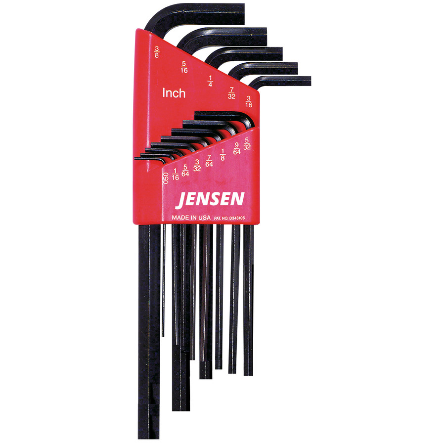 TestEquity: Jensen Tools 10213JENSEN 13 Key L-Key Set, Inch, Long