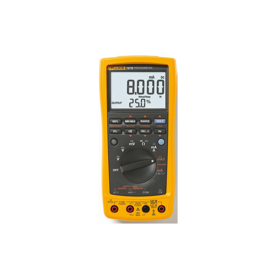 Fluke FLUKE-787B ProcessMeter, 20 kHz, 1000 V, 440 mA True-rms