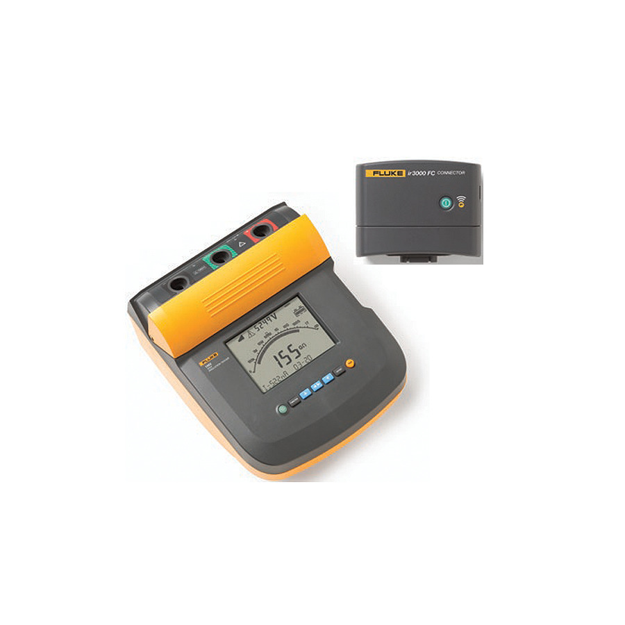 Fluke FLUKE-1555 FC Insulation Tester 10KV With IR 3000FC 1550 Connector