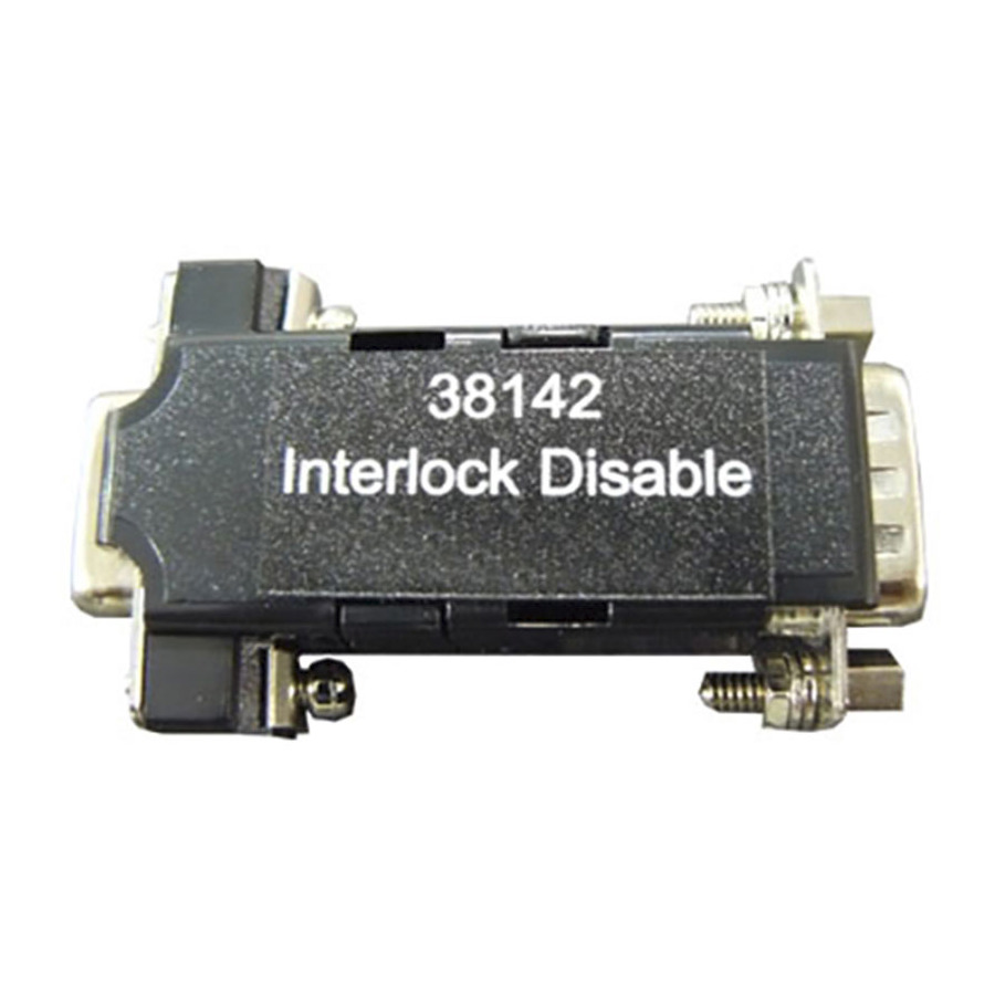 Associated Research 38142 Interlock Connector, Male / Female, Fits Series 3130, 37xx, 38xx, 4500D