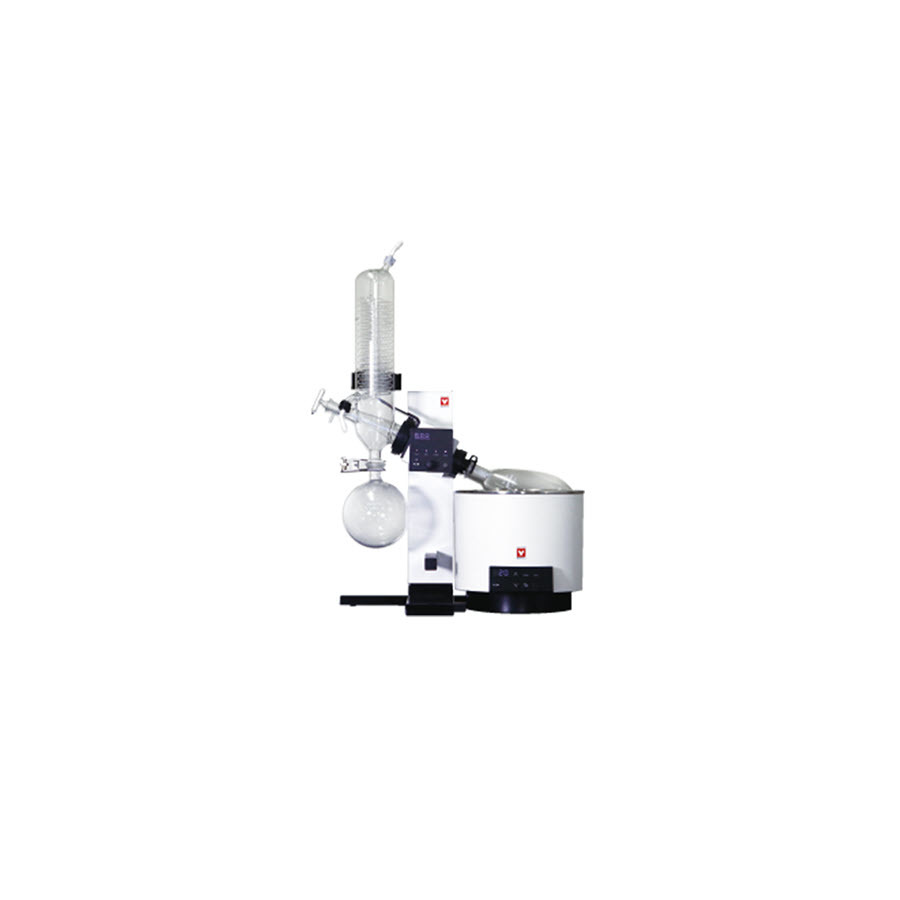 Yamato RE-202-BWA Rotary Evaporator, BM-302-A Water Bath (5L), Glassware B, 115V, RE Series