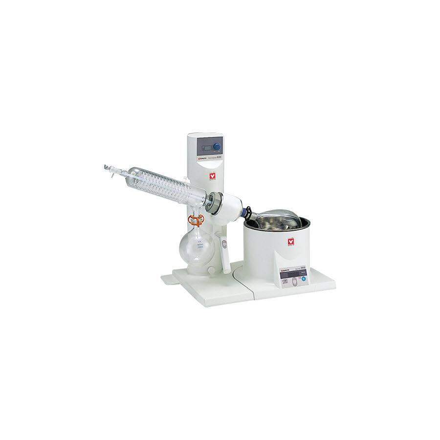 Yamato RE-301-AW Rotary Evaporator, BM-500 Water Bath (4L), Glassware A, RE Series