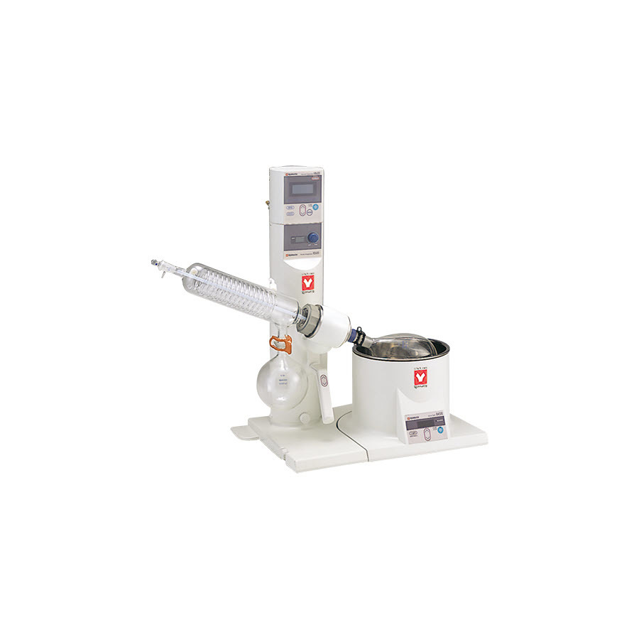 Yamato RE-601-AW Rotary Evaporator, BM-500 Water Bath (4L), Glassware A, RE Series