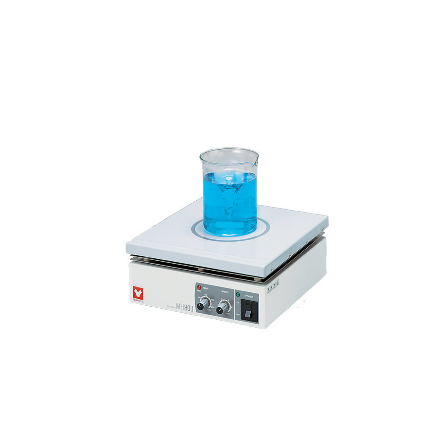 Yamato MH-800-115V Magnetic Stirrer With Hot Plate 100-1400 rpm 115V With External Transformer, MH Series