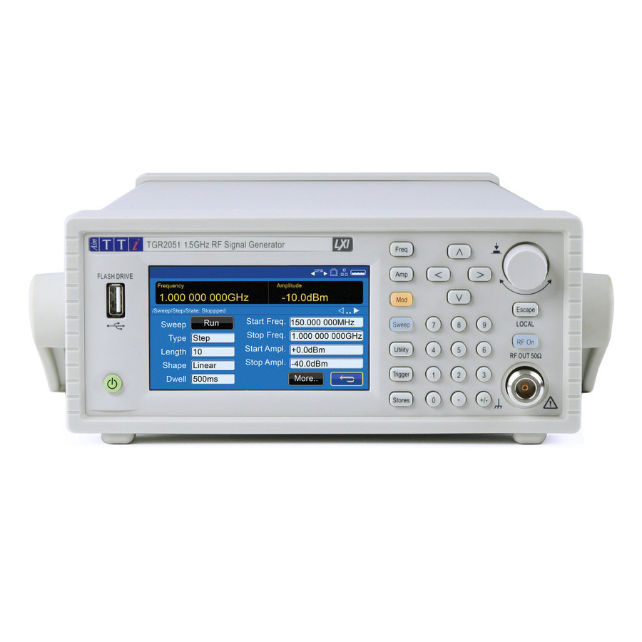 Aim-TTi TGR2051-U01 RF Signal Generator, Digital Mod, USB/LXI, TGR205x Series