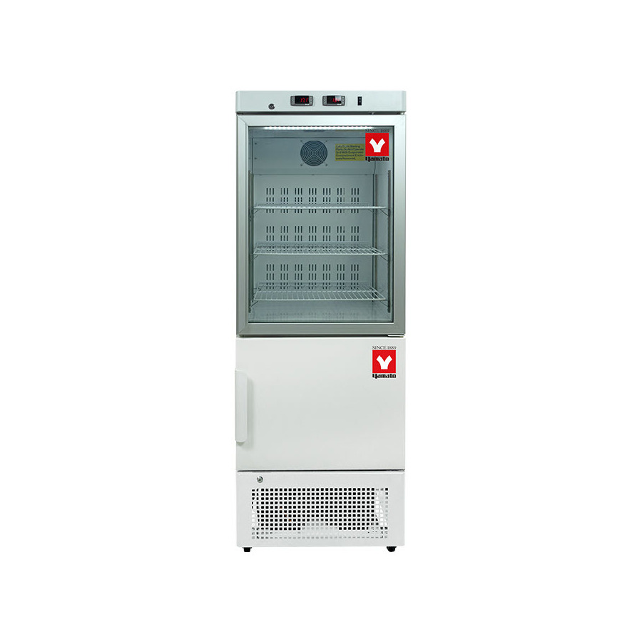 Yamato RFC-301 Lab Refrigerator/Freezer Combi 4c(R), -30c(F), Manual Defrost Freezer, 115V, 7 Cu. Ft. (R) 3 Cu. Ft. (F), RFC Series