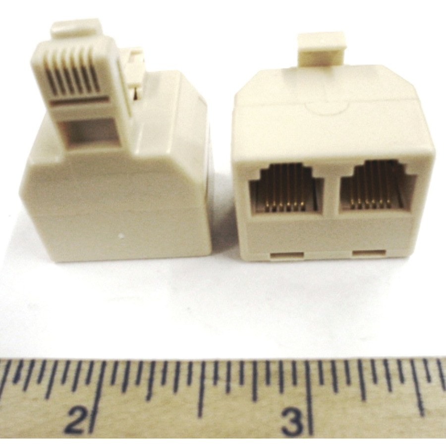 Pan Pacific PT-102-4C 4-Wire Modular Cable Coupler