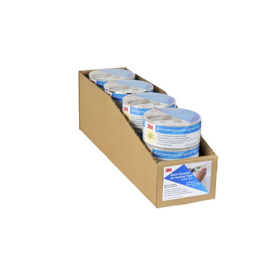 3M 7000049773 All Weather Flashing Tape - 8067 Tan, 2 x 75' Slit Liner