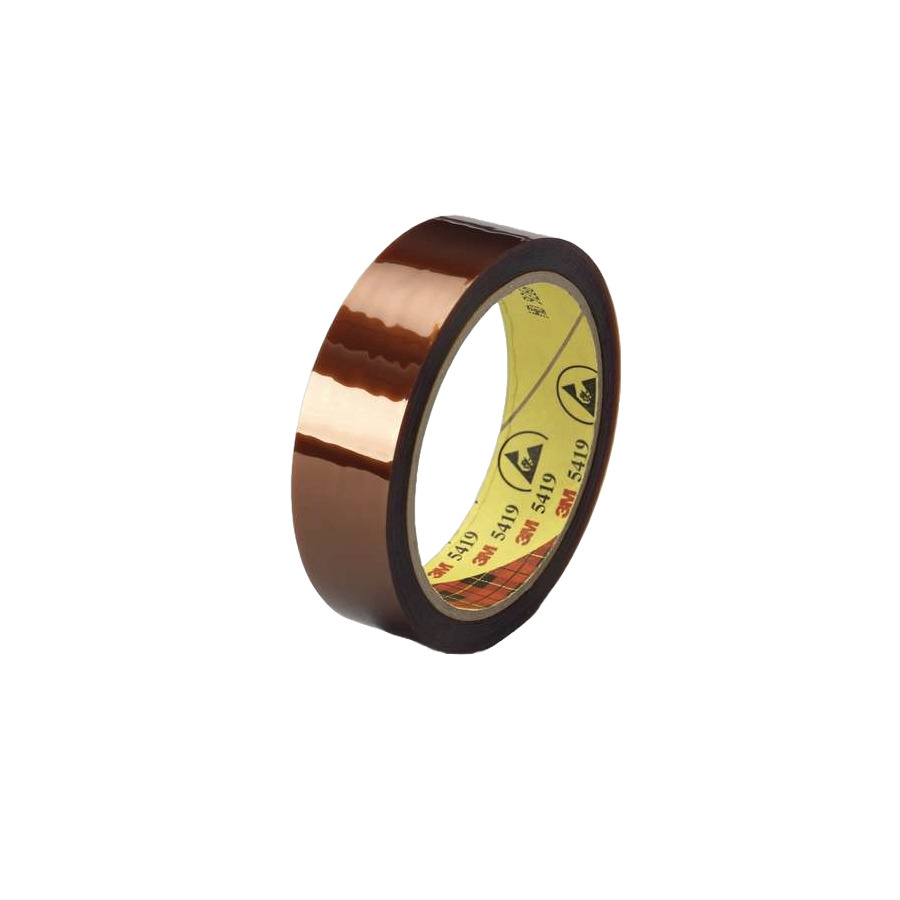 TestEquity: 3M 7000048693 Low-Static Polyimide Film Tape 5419 Gold