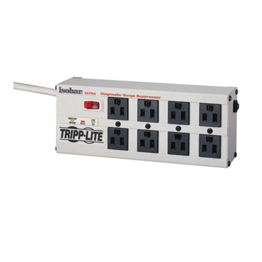 Tripp Lite ISOBAR-8ULTRA ISoBAR 8 ULTRA SURGE SUPPRESSoR TRIPPLITE