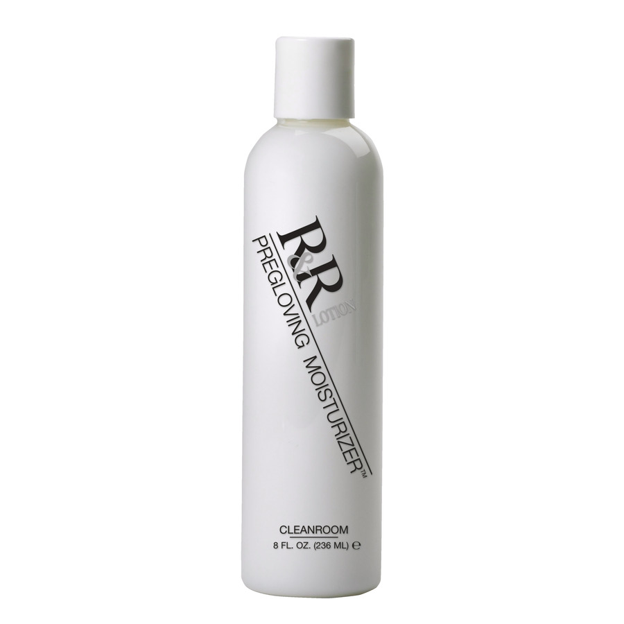 R&R Lotion ICL-8-CR I.C. Pregloving Clean Room Safe White Hand Lotion, 8 oz. Squeeze Bottle