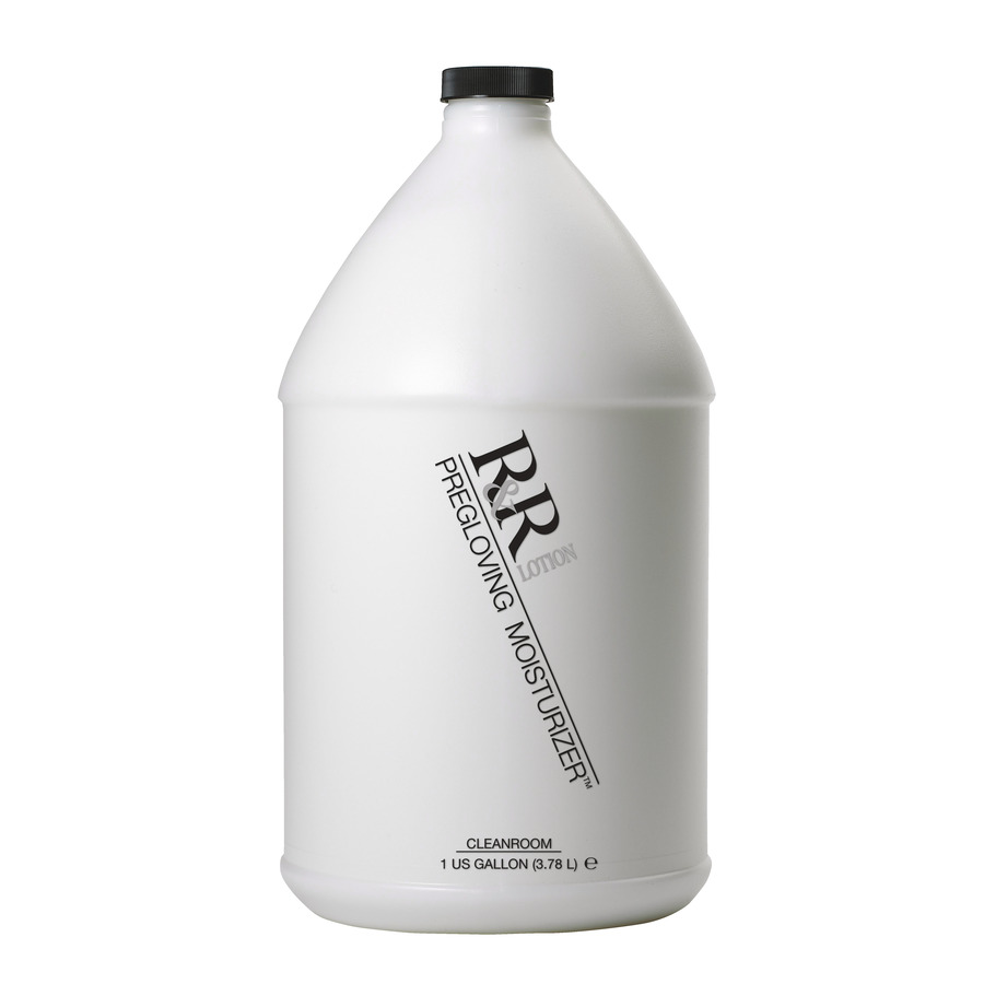 R&R Lotion ICL-GAL-CR I.C. Pregloving Clean Room Safe White Hand Lotion, 1 Gallon Bottle