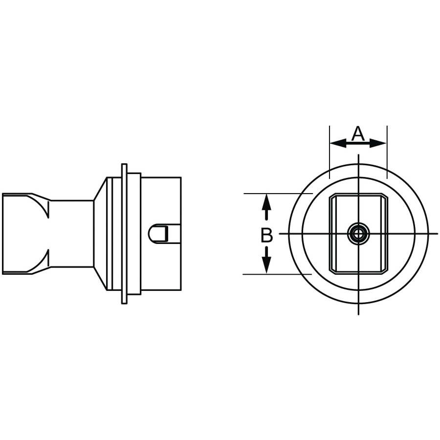 Weller T0058736842N Hot Air Nozzles for WRS and WHA Series Stations