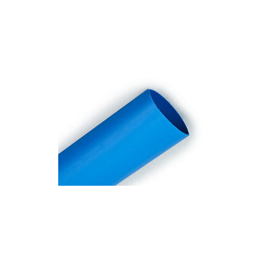 3M FP301 Heat Shrink Tubing, Blue, 1" x 50'