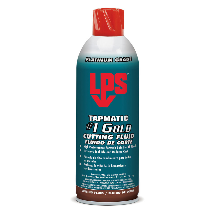 LPS 40312 Tapmatic® #1 Gold Cutting Fluid, 16 oz / 475 mL