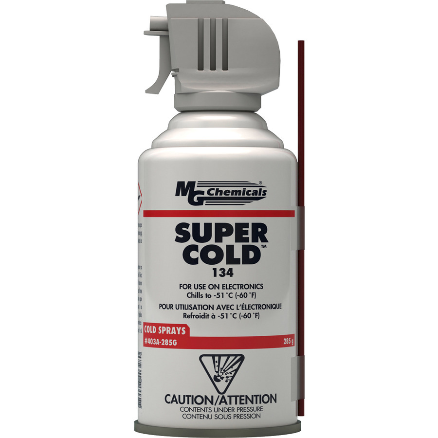 TestEquity: MG Chemicals 403A-285G Super Cold 134 Freeze Spray Can