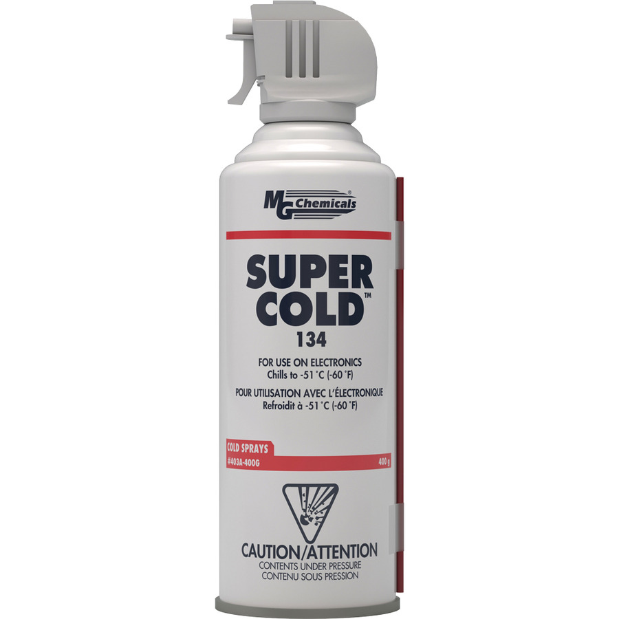 TestEquity: MG Chemicals 403A-400G Super Cold 134 Freeze Spray Can
