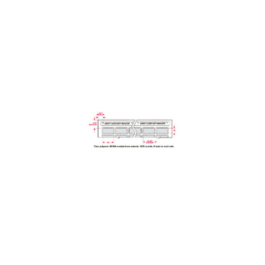 Brady LAT-23-773-2.5 Laser Printable Labels, Material 773 (Self Laminating)