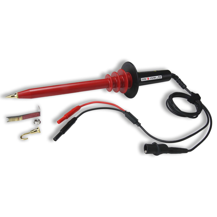 Cal Test Electronics CT2700 HV DMM Probe, 40KV DC - 1.0m, 4mm Shth P