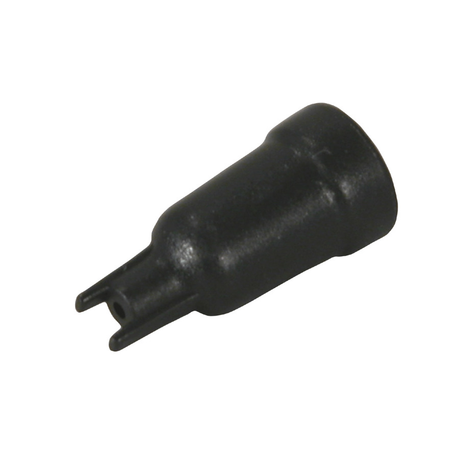 Cal Test Electronics CT2713A-0 IC Tip Insulator, Black, 5mm