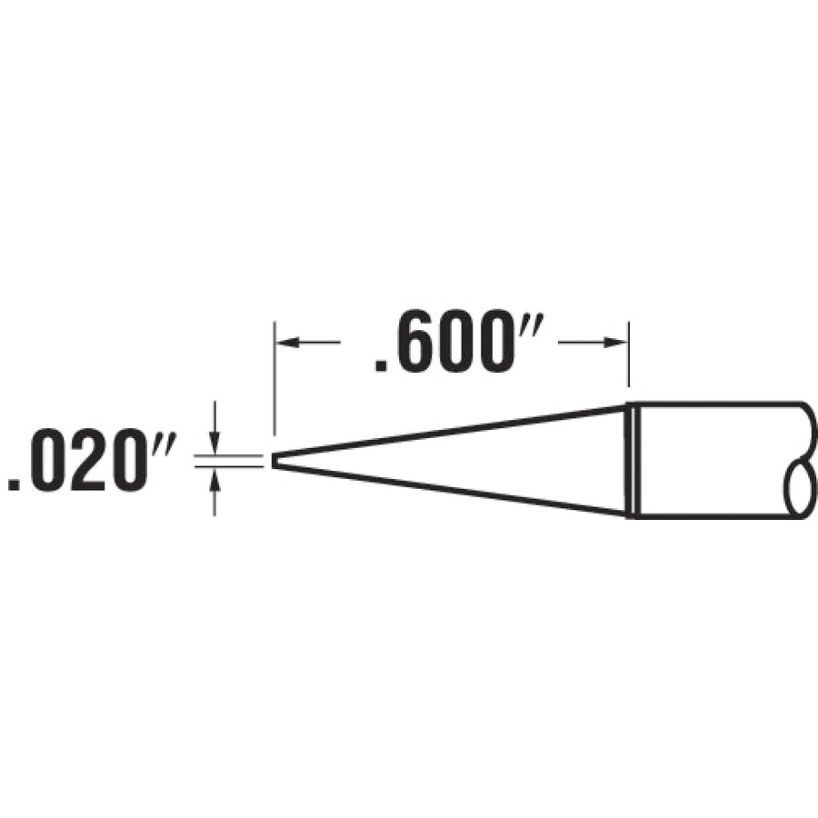 Metcal STTC-143 .020" Sharp Conical Solder Tip