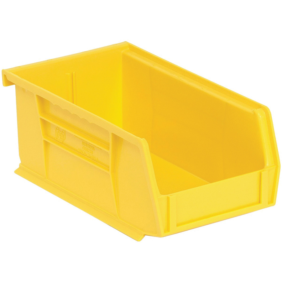 Quantum Storage Systems QUS220YL Parts Bin, Yellow, OD 7-1/2