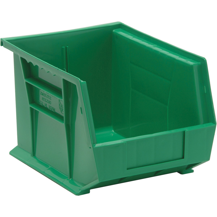 Quantum Food Service Stack & Hang Shelf Bin - 10 3/4 x 8 1/4, Blue