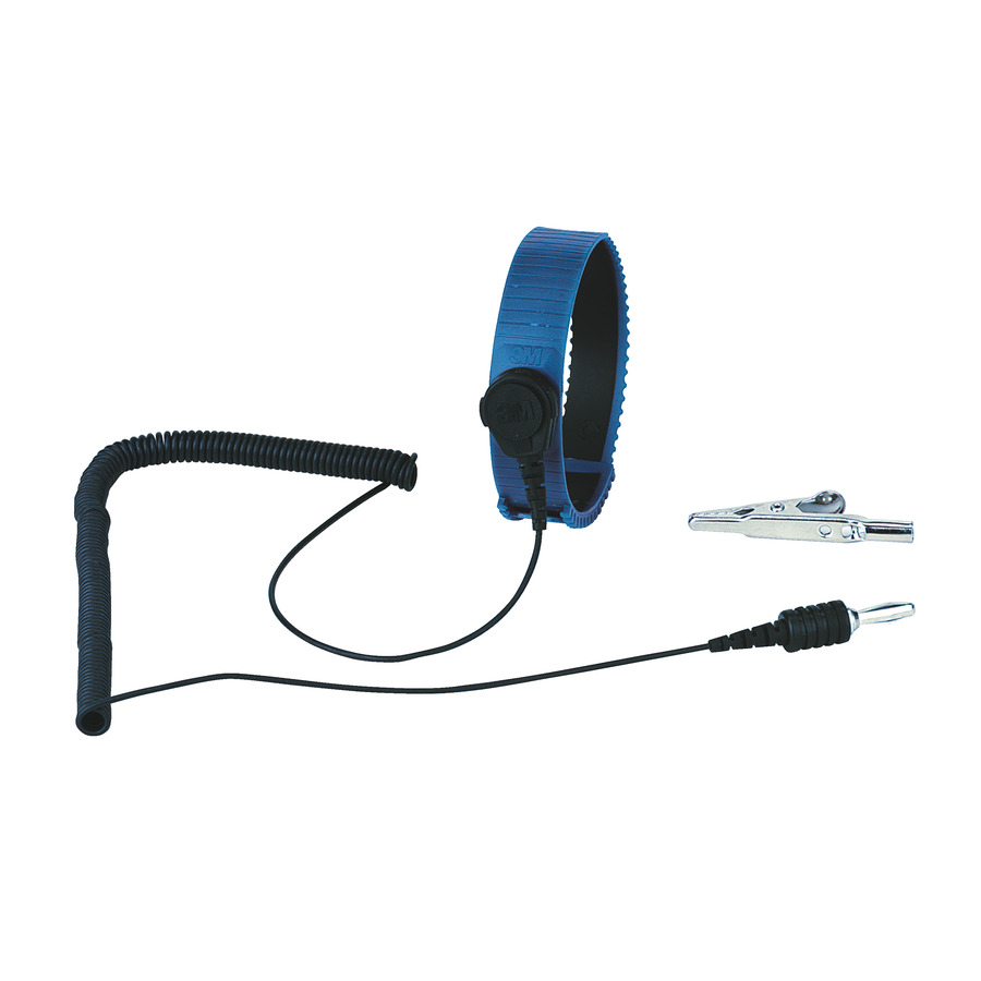 SCS 4650 Wrist Strap Set, Blue, 4mm Connection