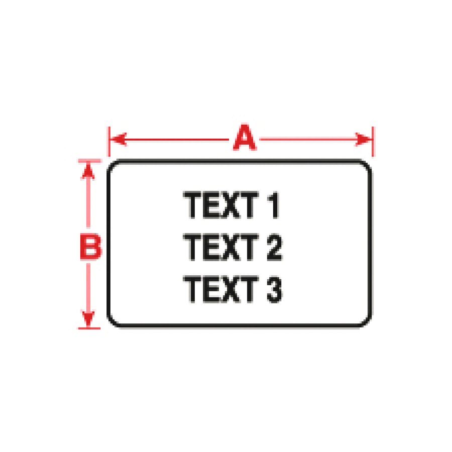 Brady PTL-9-473 PTL-9-473, TLS2200 Labels, Material 473, Static Dissipative, Top Side PCB