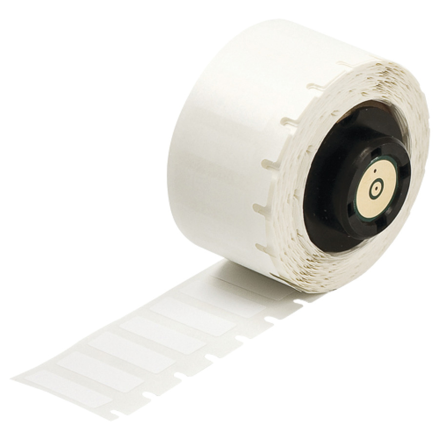 Brady PTL-10-473 Static Dissipative Polyester Labels, .75" x .25" 750/Roll