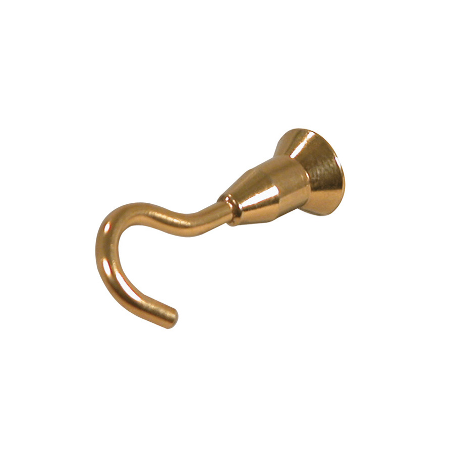 Cal Test Electronics CT2961A Hook Tip, HV Probe, 5mm Thd - Gold Plt