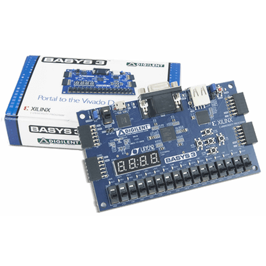 TestEquity: Digilent 410-183 Basys 3 Artix-7 FPGA Trainer Board