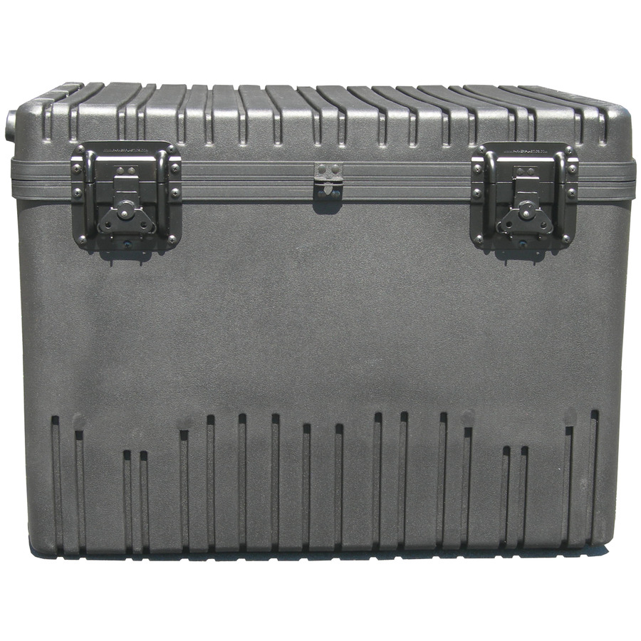 Jensen Tools RR2822-20TWF-BK Rotationally Molded Roto-Rugged Case with Built-in Cart, Foam-Filled, 28 x 22 x 20