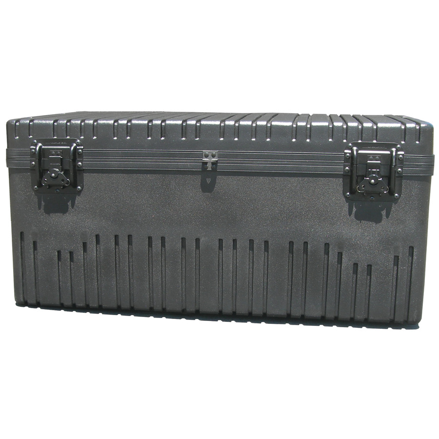 Jensen Tools RR3725-16TWF-BK Rotationally Molded Case with Built-in Cart, Foam Filled