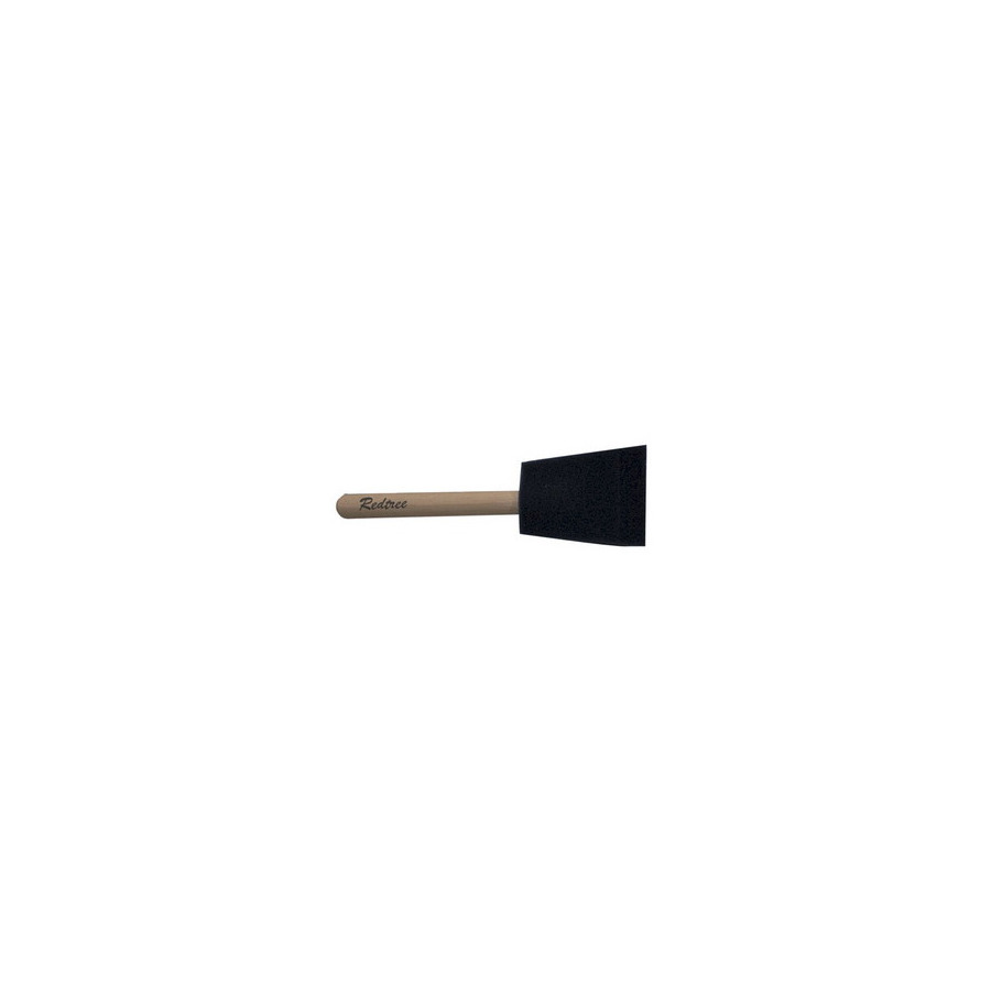 Gordon Brush R000068 Paint Brush, Pointed Edge, Foam/Wood, 2"x1/2"