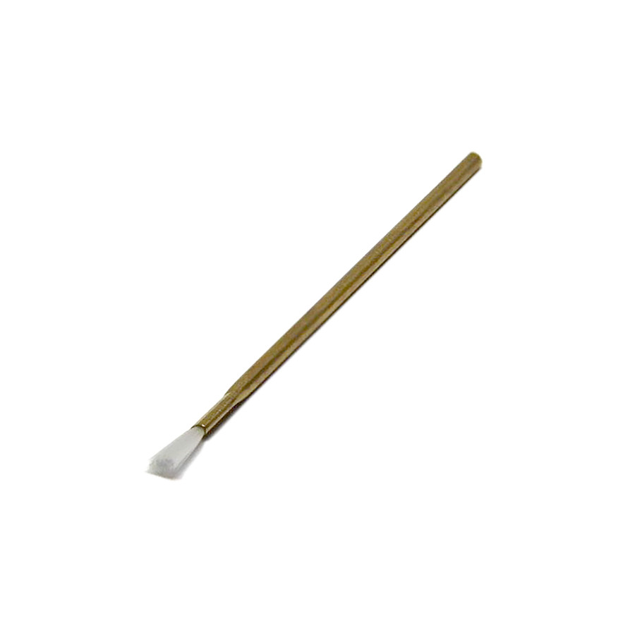 Gordon Brush BT202N Applicator Brush, Nylon 3/8", 0.003" Brstl, Brass 1/8"x3-1/2" Handle