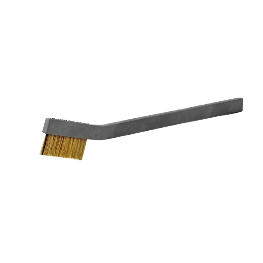 Gordon Brush 11CKA Scratch Brush, Toothbrush, Anti-Static, Hog Bristle/Aluminum, 7/16", ESD