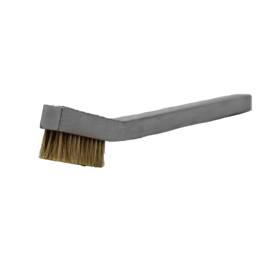 Gordon Brush 33HHA Scratch Brush, Toothbrush, Anti-Static, Horse Hair/Aluminum, 7/16", ESD