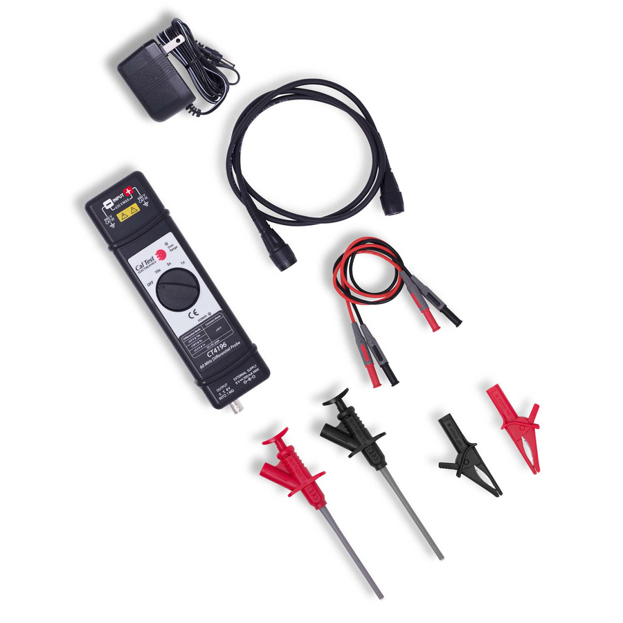 Cal Test Electronics CT4196 Differential Probe Kit, 60 MHz, 35 V, 1x/5x/10x