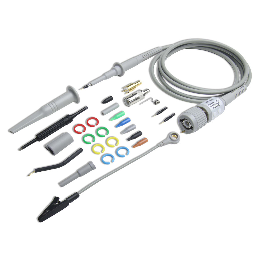 Cal Test Electronics CT4201 Oscilloscope Probe x10, 200MHz w/RA - 2.5 mm Series, 1.3 m