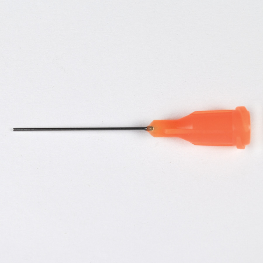 Nordson EFD 7018305 Dispensing Tip, 23 Gauge, Orange, 1", 50/Box