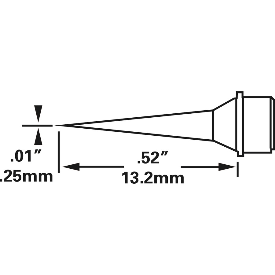 Metcal STTC-190 0.01", 700 Degree Microfine Soldering Tip